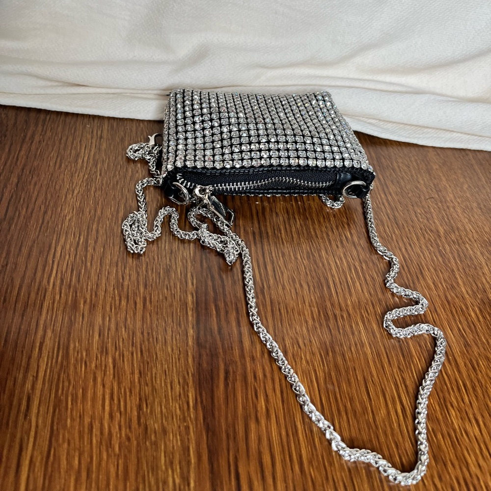 Mini Rhinestone Card Crossbody - Picture 2 of 3